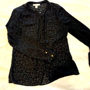 Forever 21 large cheetah print blouse